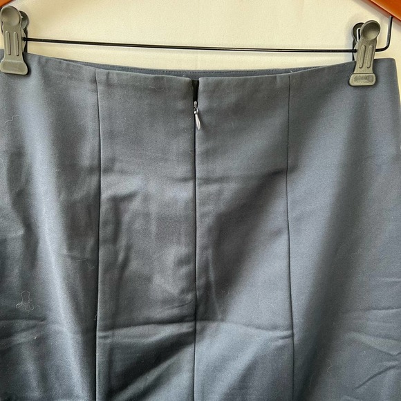 Vintage DS Lab Navy Blue Pencil Skirt Size 6 - Picture 7 of 9